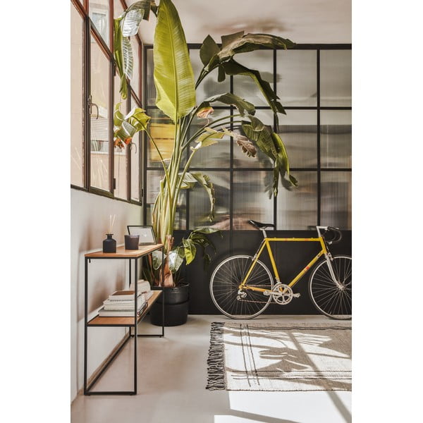 Tammepuust konsoollaud 120x30 cm Yona - Kave Home-image-2
