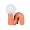 Oranž keraamiline lauavalgusti (kõrgus 21,5 cm) Quinn - Reality