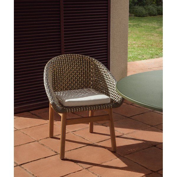 Roheline rotangist aiatool Olbia - Kave Home-image-1
