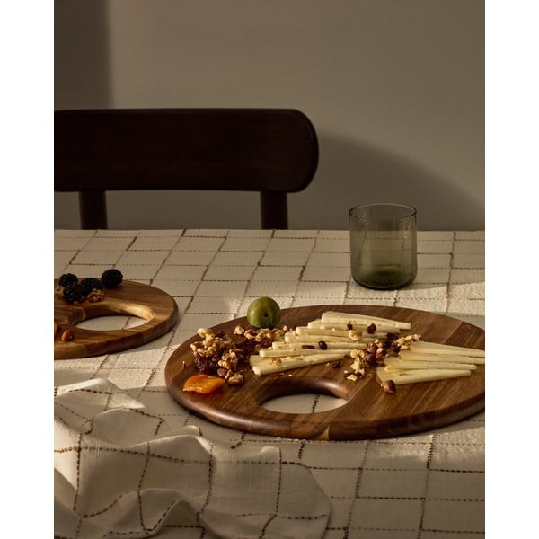 Puidust serveerimisalus ø 30,5 cm Klot - Kave Home-image-2