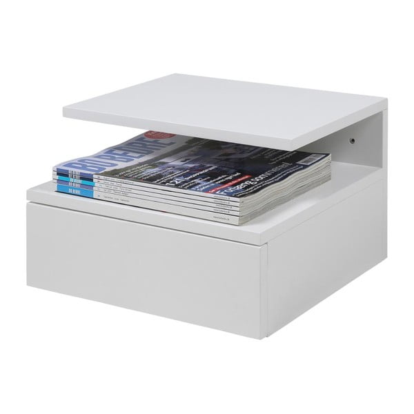 Valge rippuv öökapp Ashlan - Actona-image-4