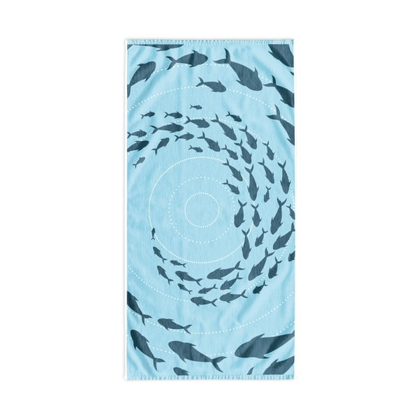 Sinine rannarätik 90x180 cm Shoal - DecoKing