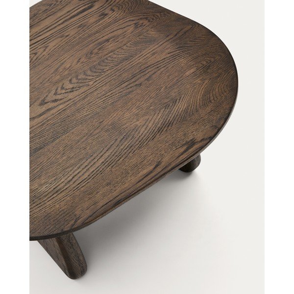 Tammepuidust abilaud 70x71 cm Pirita - Kave Home-image-4
