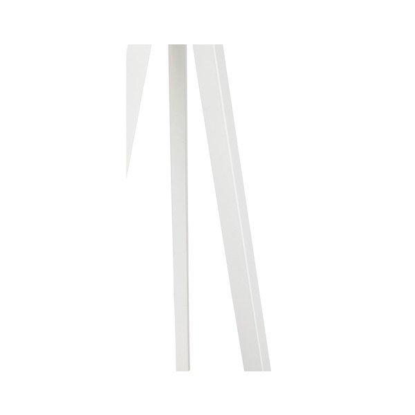 Stojací lampa s bílou konstrukcí a šedým stínítkem Kokoon Trivet-image-1