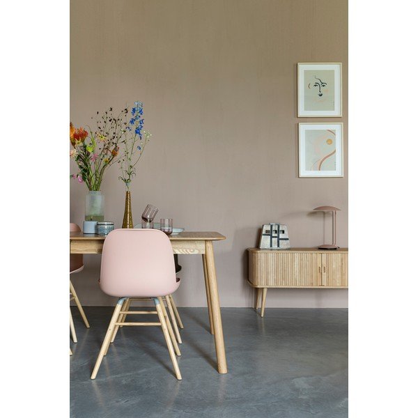 Heleroosad söögitoolid 2-st komplektis Albert - Zuiver-image-1