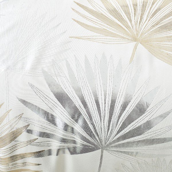Kreemjas voodipesu kaheinimesevoodile 200x200 cm Luxe Palm - Catherine Lansfield-image-4