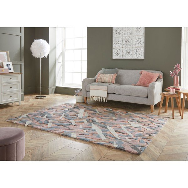 Hall ja roosa vaip , 160 x 230 cm Bark - Flair Rugs-image-4