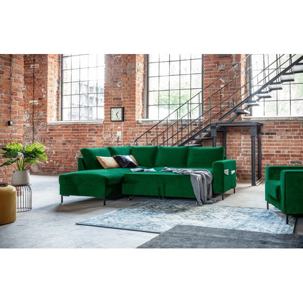 Tumeroheline sametist nurgadiivan (vasakus nurgas) Lofty Lilly - Miuform-image-4