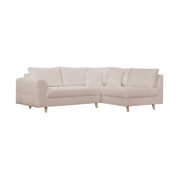 Beež bukleekangast nurgadiivan (parem nurk) Ariella - Ropez-image-2