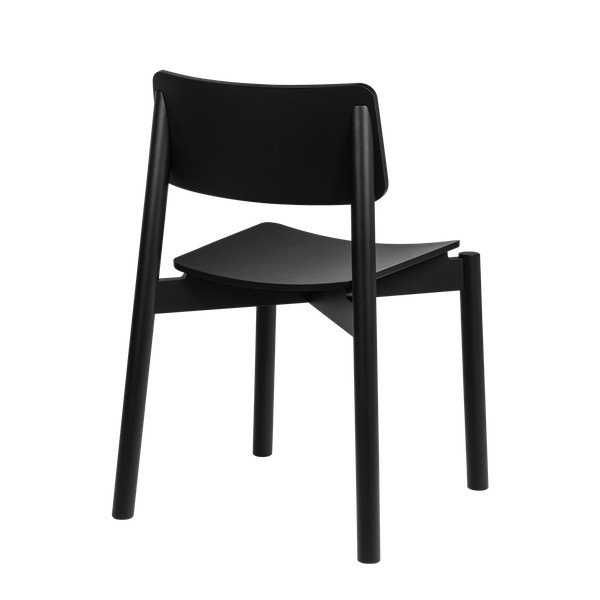 Must virnastatav söögitool pöögist dekooriga Wem - noo.ma-image-3