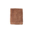 Terrakottapunane puuvillane froteerätik 30x30 cm Classic - Zone