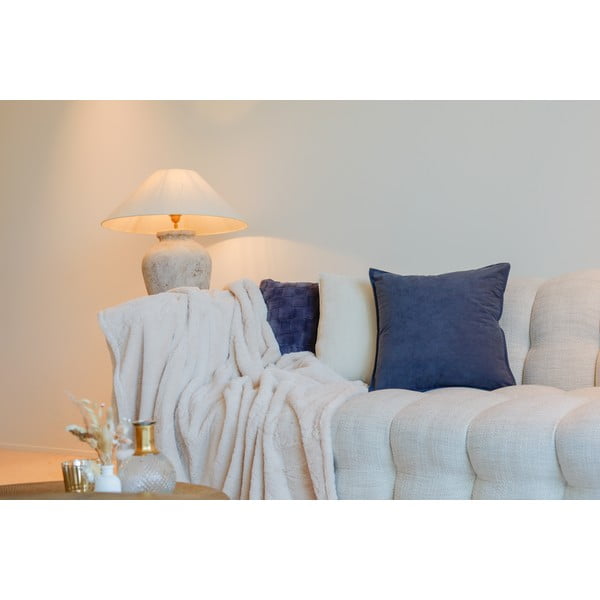 Valge-beež pleed 150x200 cm Ruby - Tiseco Home Studio-image-4