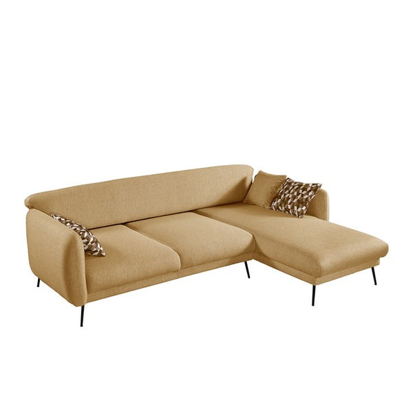 Kollane pikendatav nurgadiivan , paremas nurgas Madrid - Pandia Home-image-1