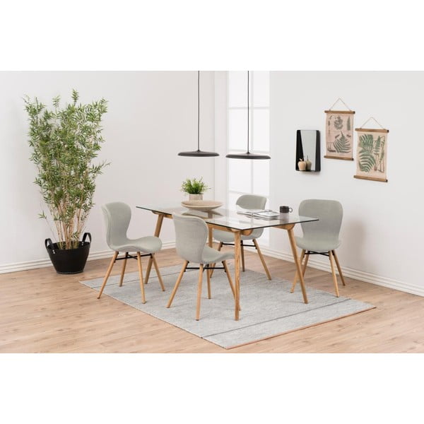 2 beeži söögitooli komplekt Batilda - Actona-image-2