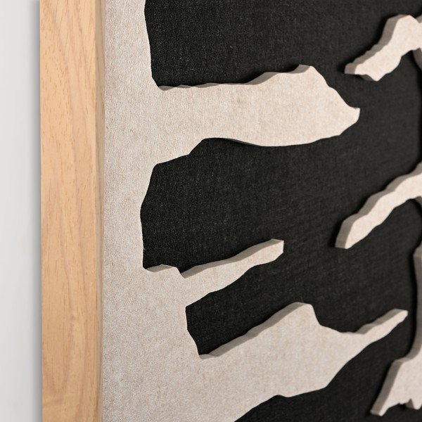 3D-pilt raamiga/akustiline 90x120 cm Frequency 2 - Malerifabrikken-image-3