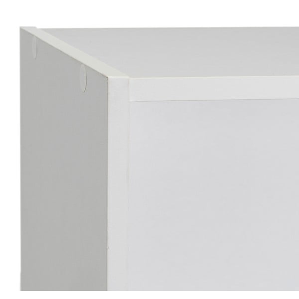 Valge raamaturiiul 30x106x24 cm Cube - Casa Selección-image-4