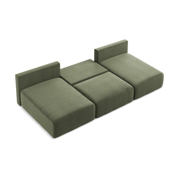 Roheline diivanvoodi koos panipaigaga nurgadiivaniga Kalena - Makamii-image-4