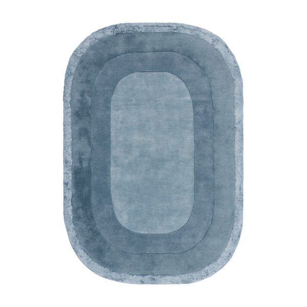 Sinine käsitsi kootud villaseguga vaip 160x230 cm Halo - Asiatic Carpets