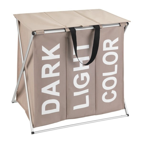 Beež Trio kolmekordne pesukorv, 118 l - Wenko-image-2