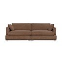 Helepruun velvetist diivan 266 cm Mobby - Scandic