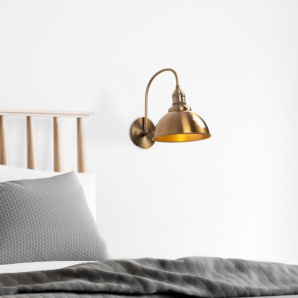 Pronksivärvi seinavalgusti ø 21 cm Varzan - Opviq lights-image-1