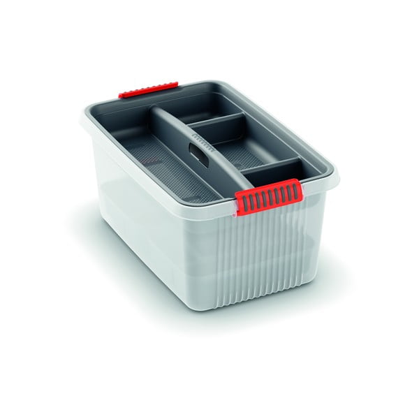 Hall plastikust hoiukasti vahesein 54,5x36x8,5 cm K Latch Box - KIS-image-3