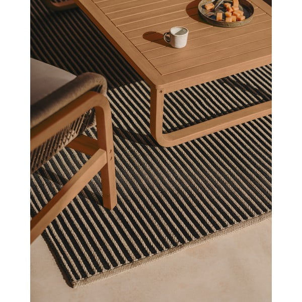 Must-beež õuevaip 160x230 cm Satanca - Kave Home-image-1