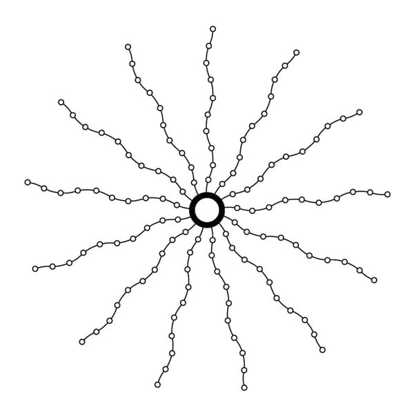Valgusket pirnide arv 312 tk, sokli pikkus 240 cm Knirke Christmas - Sirius