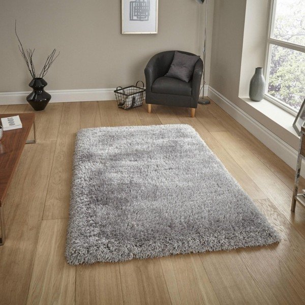 Hall käsitsi tufitud vaip Puro Silver, 80 x 150 cm Montana - Think Rugs-image-1
