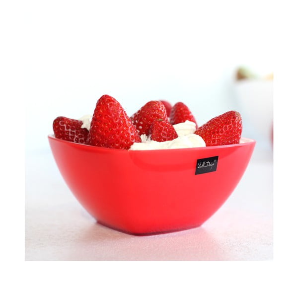 Punane salatikaussi, 14 cm - Vialli Design-image-1