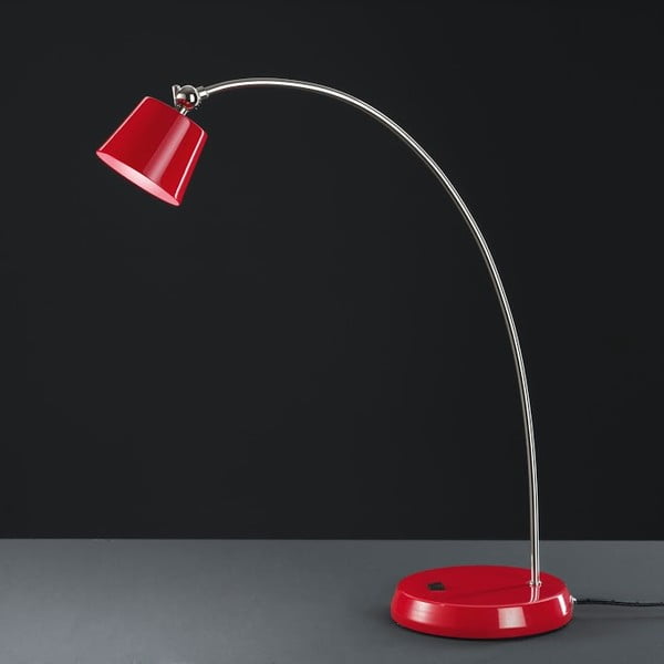 Stolní lampa Trio 5226 Serie, červená