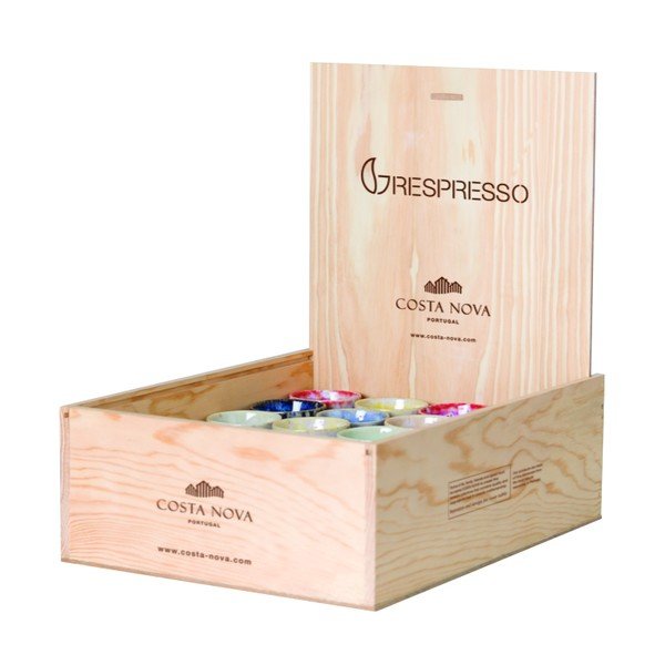 40 keraamilist tassi komplektis espresso jaoks (100 ml) Grespresso - Costa Nova