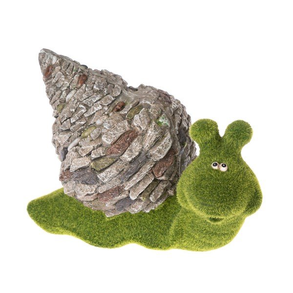 Zahradní dekorace ve tvaru šneka Dakls, výška 21 cm