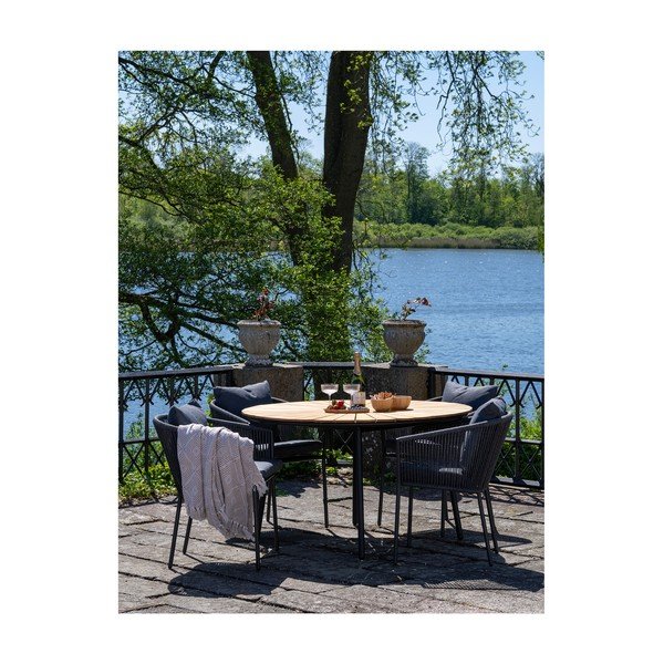 Tumehallid metallist söögitoolid 2tk komplektis Salerno - House Nordic-image-2