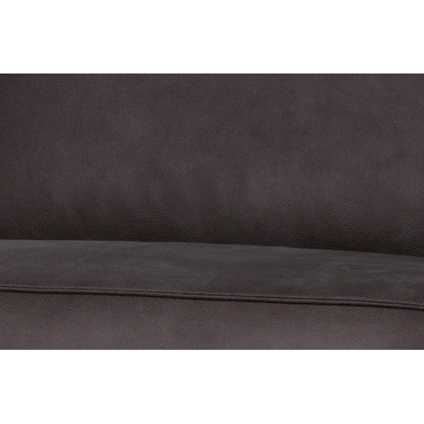 Šedá pohovka z imitace kůže BePureHome Statement, 372 cm-image-1