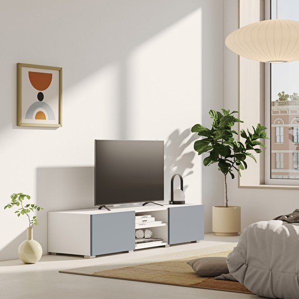Hall-valge telerilaud 140x31 cm Podium - TemaHome-image-1
