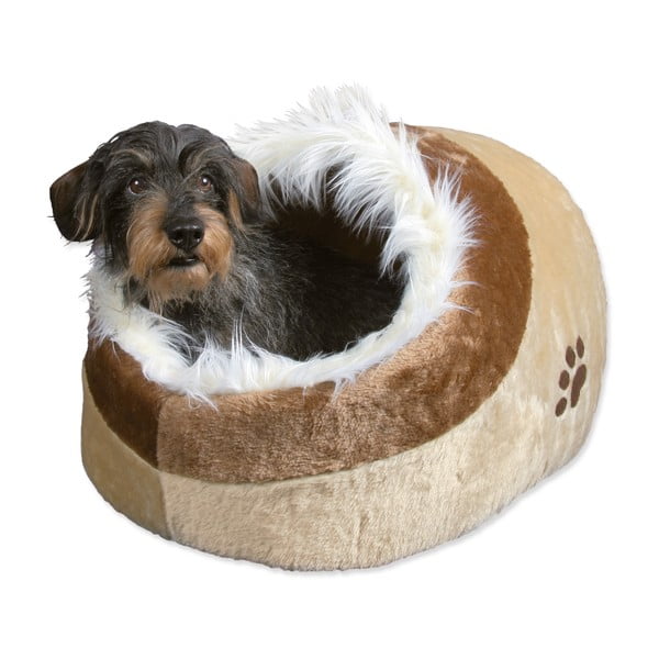 Beež plüüsist kassivoodi 35x26 cm – Trixie Minou – Plaček Pet Products-image-2