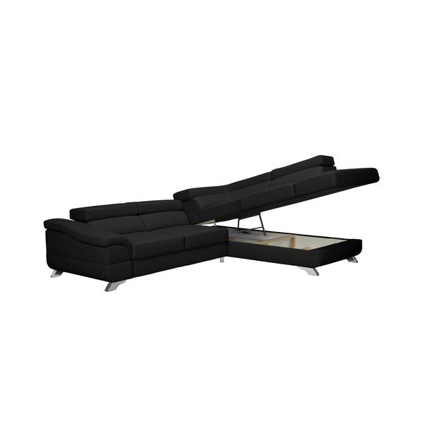 Rozkládací rohová pohovka s úložným prostorem Windsor & Co Sofas Gamma, pravý roh-image-4