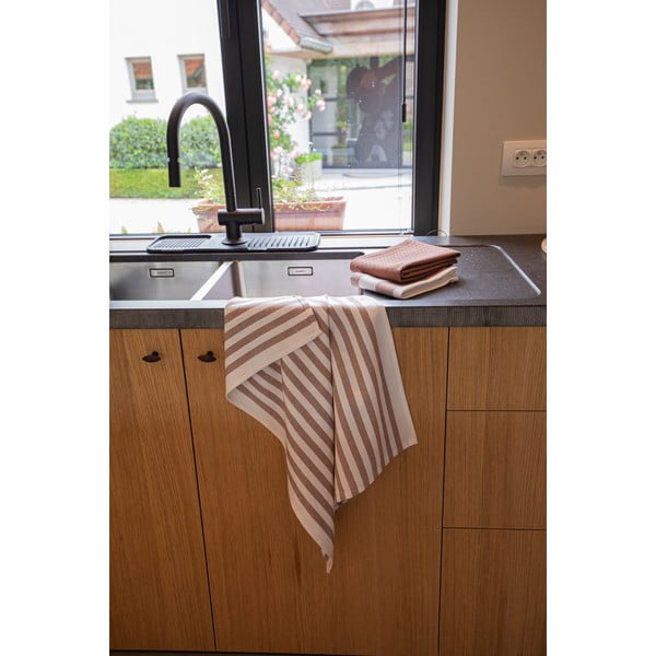 Puuvillased rätikud, 3 tk komplektis 51x74 cm Marra - Tiseco Home Studio-image-3