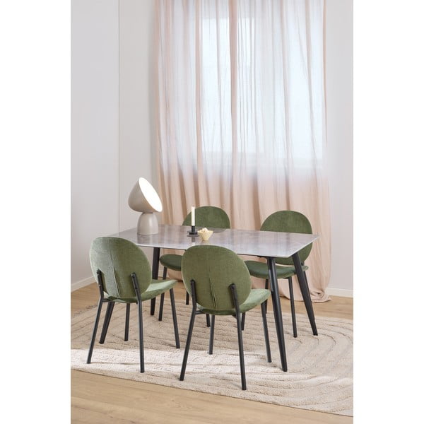 Khaki värvi söögitool Cliff - Actona-image-4