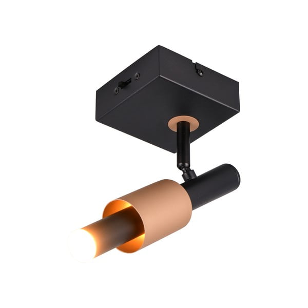 Must/pronks LED-kohtvalgusti 20,5x10 cm Ikaris - Trio Select-image-4