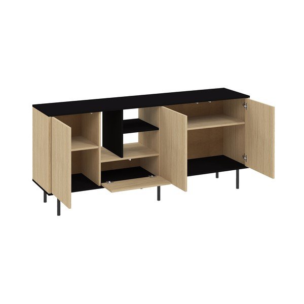 Must madal kapp tammepuust 170x80 cm Lord - TemaHome-image-4