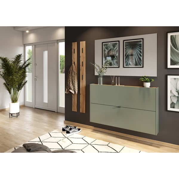 Roheline-hall hingedega jalatsiriiul Ameca - Germania-image-1