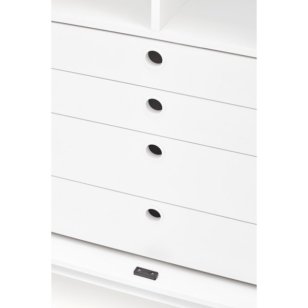 Valge kapp 93x130 cm Punto - Teulat-image-1