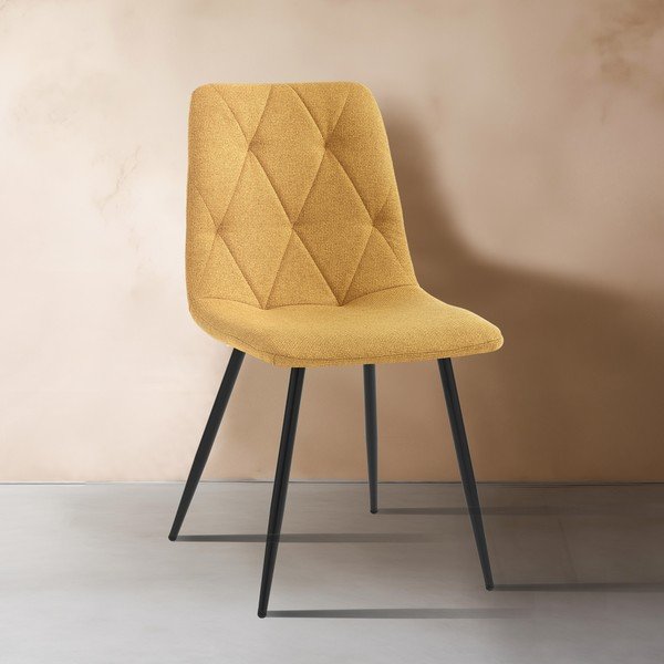 Ookerkollased söögitoolid 2tk komplektis Mesh - Tomasucci-image-1