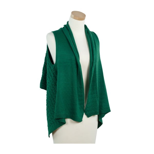 Lahvově zelená dámská vesta Art of Polo Lady