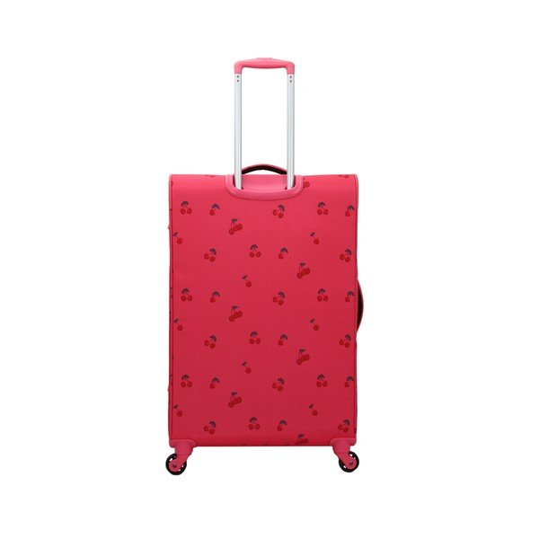 Komplekt 3 pagasit 4 rattal magenta toonis Lollipops Cherry - LOLLIPOPS-image-2