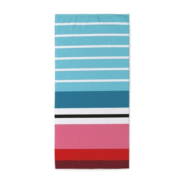 Ručník Remember Stripes Blue, 50 x 100 cm