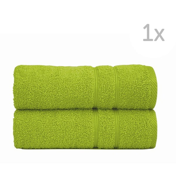 Limetkově zelený ručník Sorema Toalha, 50 x 100 cm