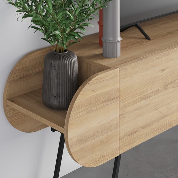 Tammedekooriga telerilaud  195x57 cm Saluso - Marckeric-image-3